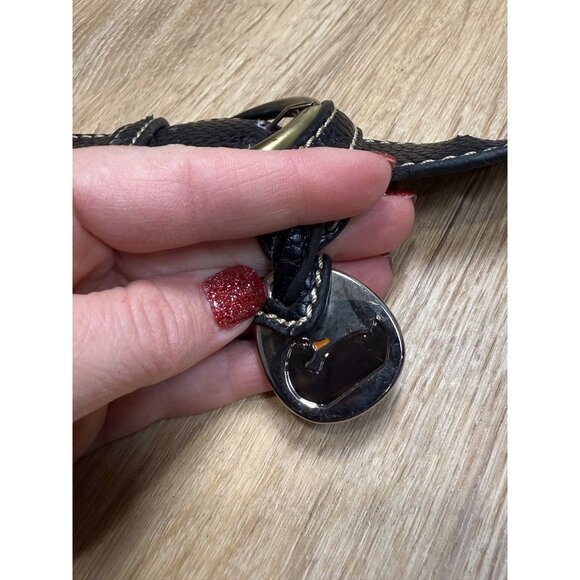 Vintage Dooney & Bourke Monogram Hobo Bag Canvas Matching Wallet - Picture 13 of 16